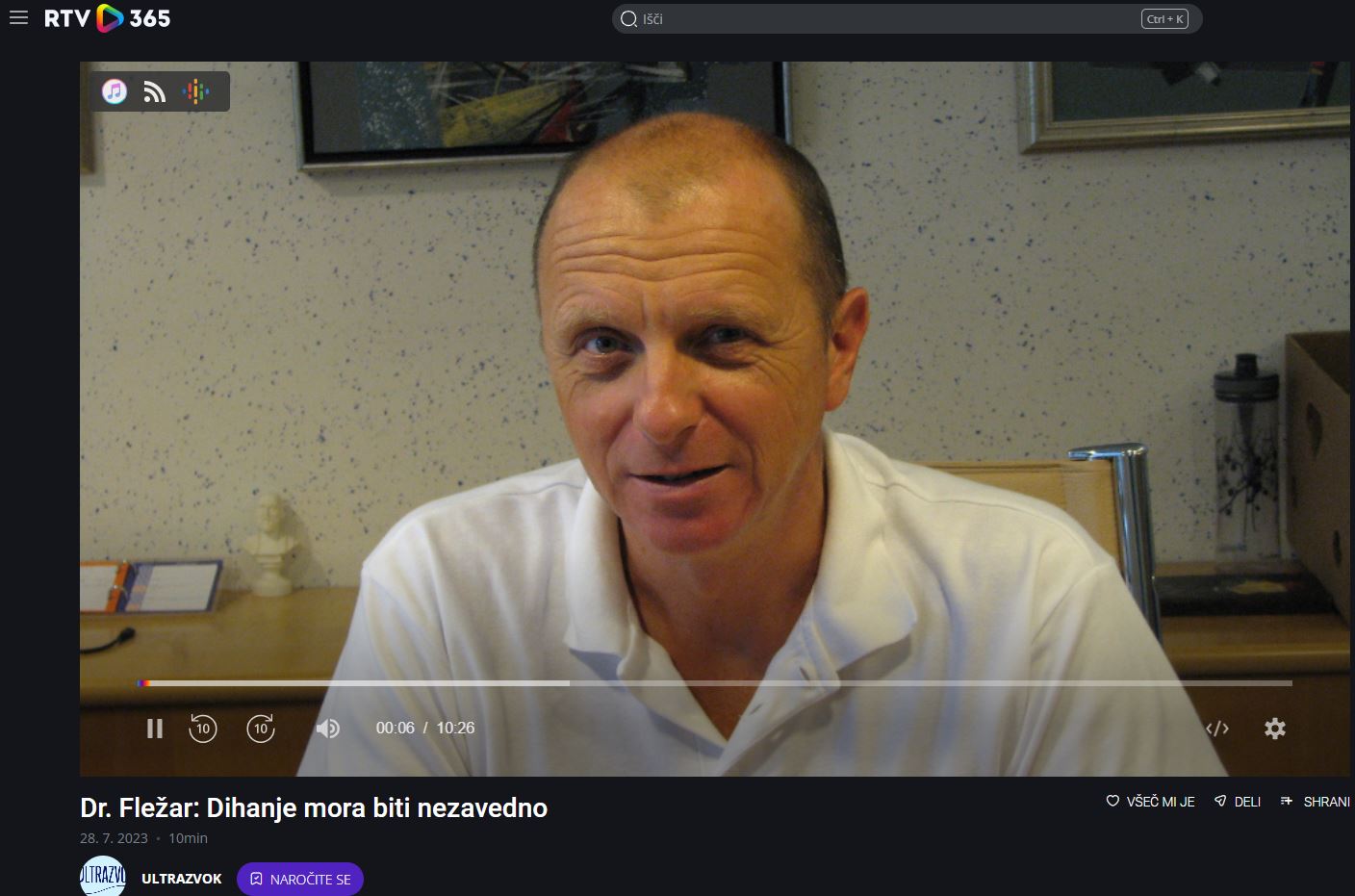 Matjaž Fležar: Astma, KOPB, panični napad
